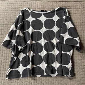 Marimekko Uniqlo boxy tee